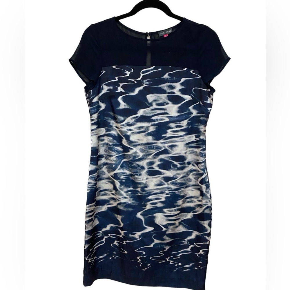Vince Camuto Navy Dress Size 4
